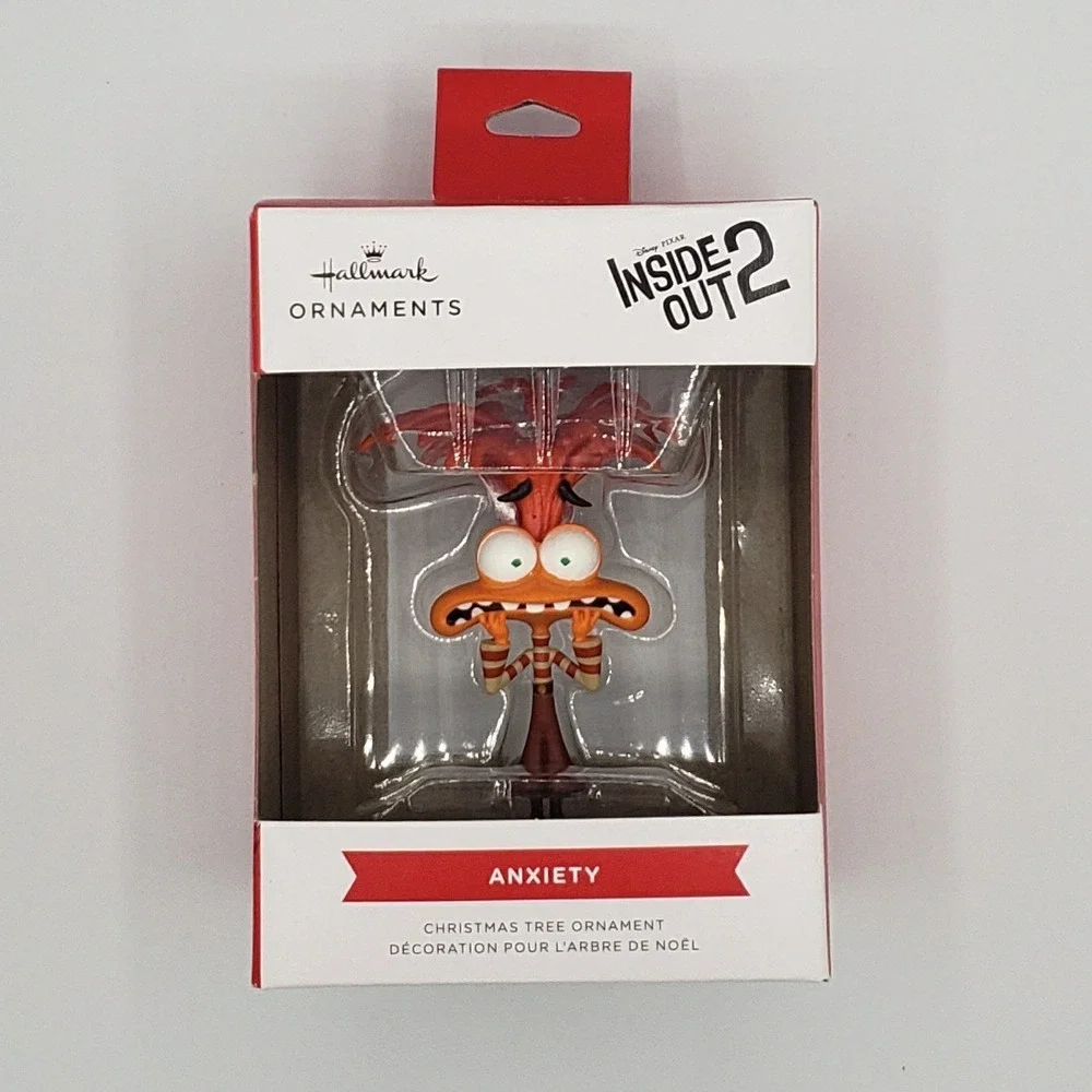 Hallmark Christmas Tree Ornament‎ 2025  ANXIETY INSIDE OUT 2 Movie Disney Pixar